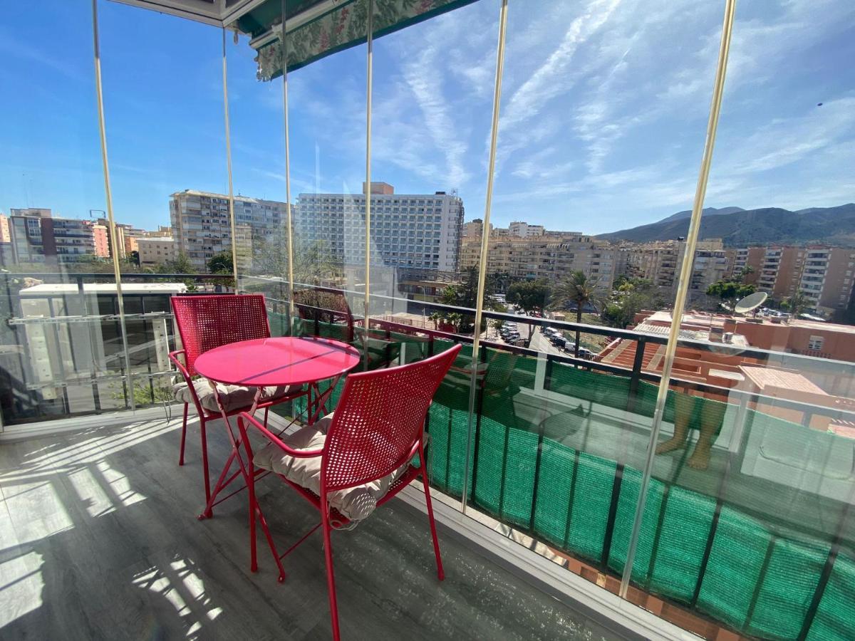 Lafrenchtouch - Coqueto Estudio Terraza Con Vistas Torremolinos Eksteriør bilde